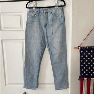 Madewell Women’s Light Blue Straight Jeans